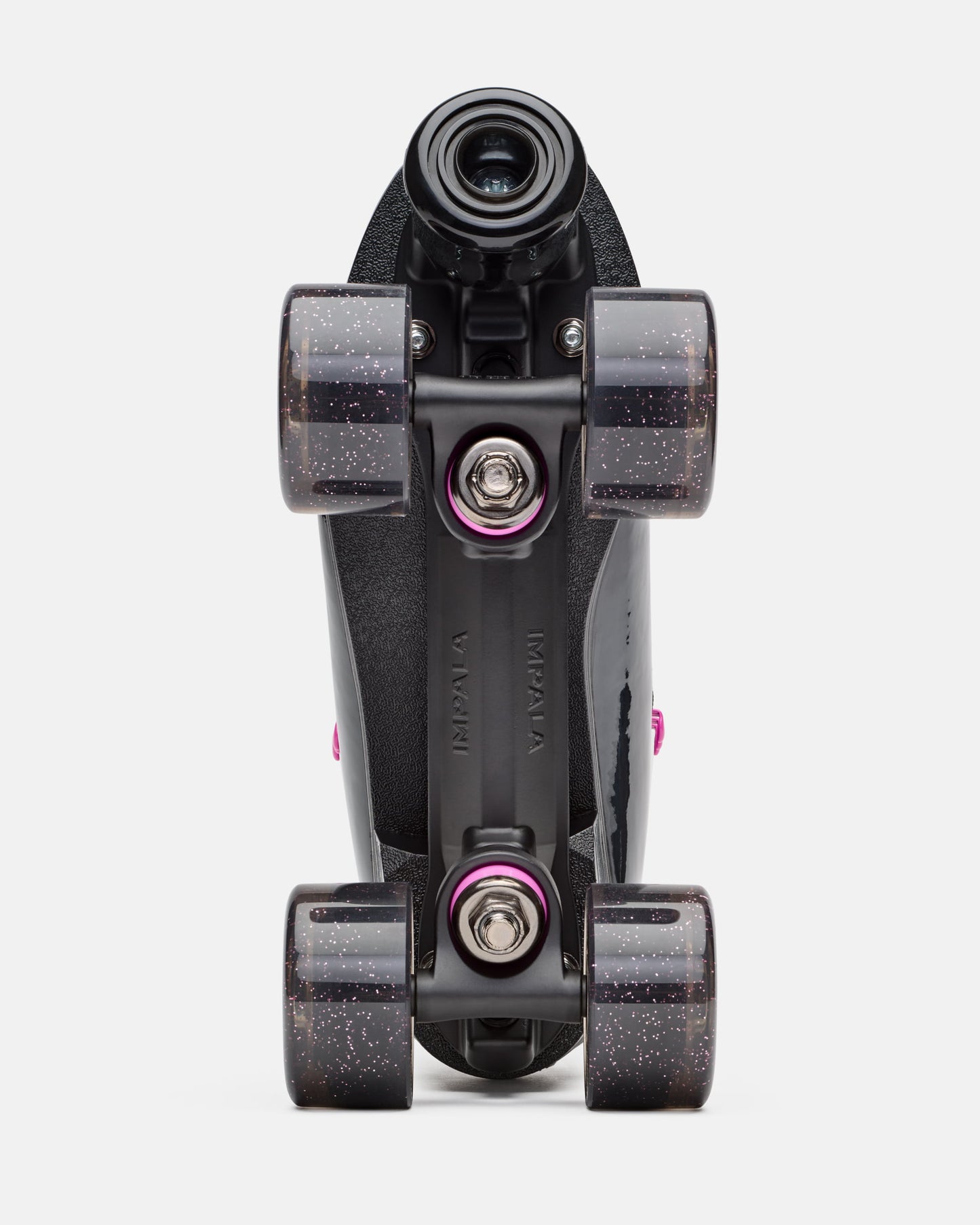 bottom of the Impala Quad Skate - Black Holographic