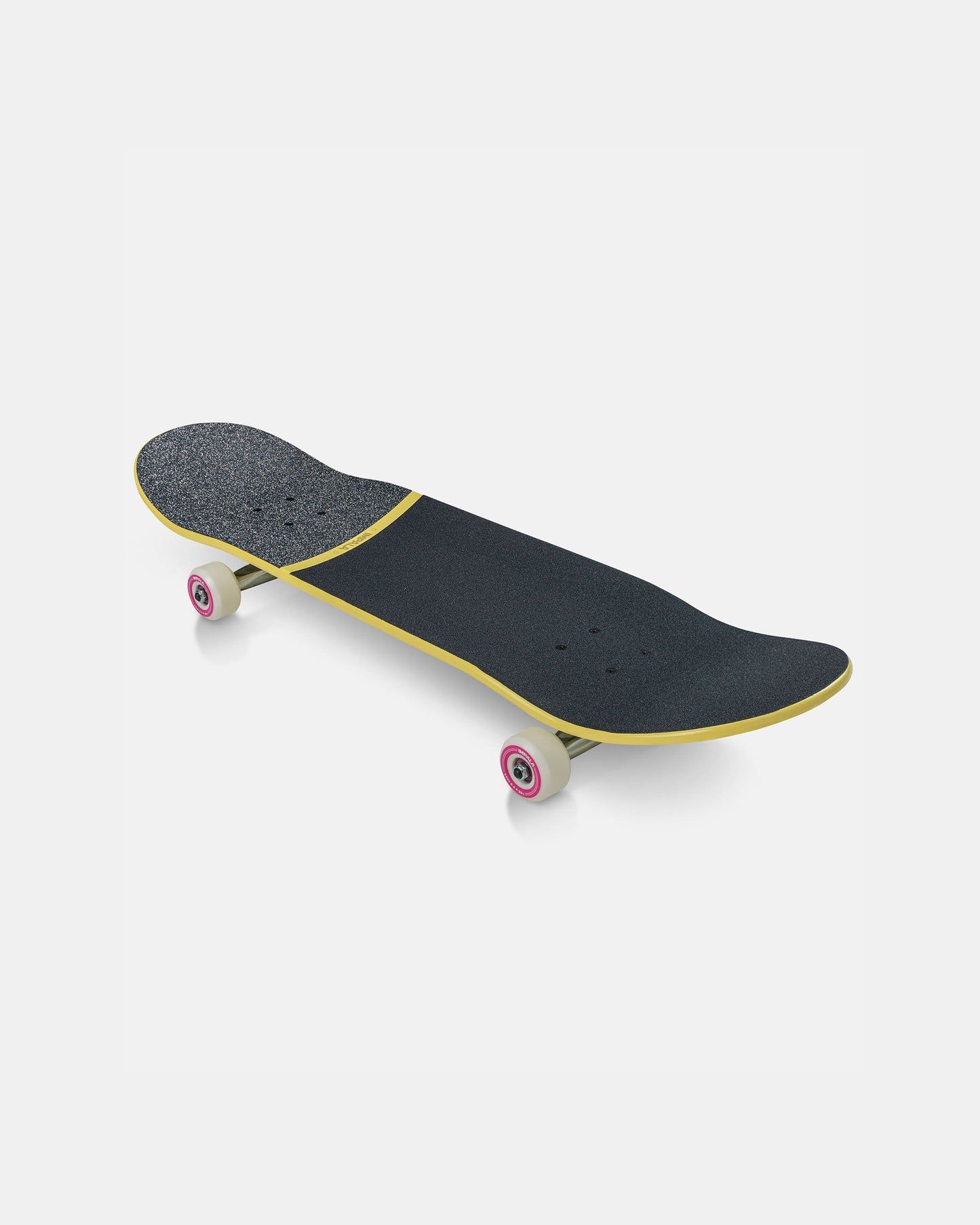 Front angle of Impala Cosmos Skateboard - Yellow