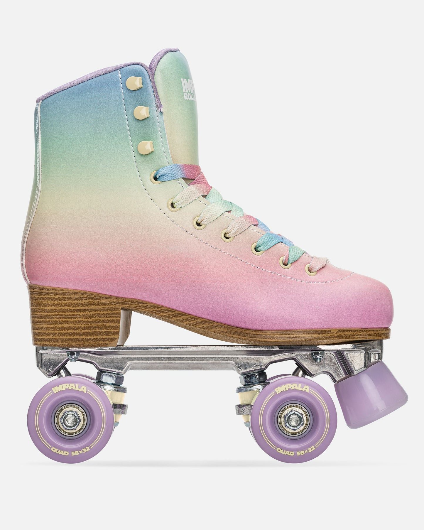 Side profile of Impala Quad Skate - Pastel Fade
