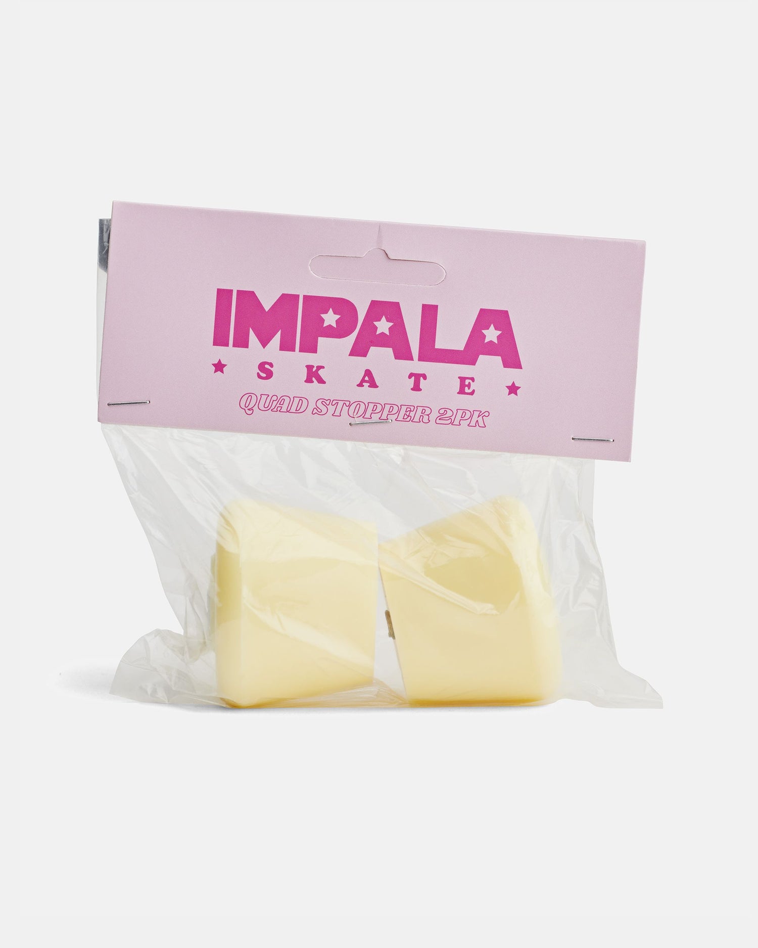 2 pack Pastel Yellow Impala Roller Skate Stoppers