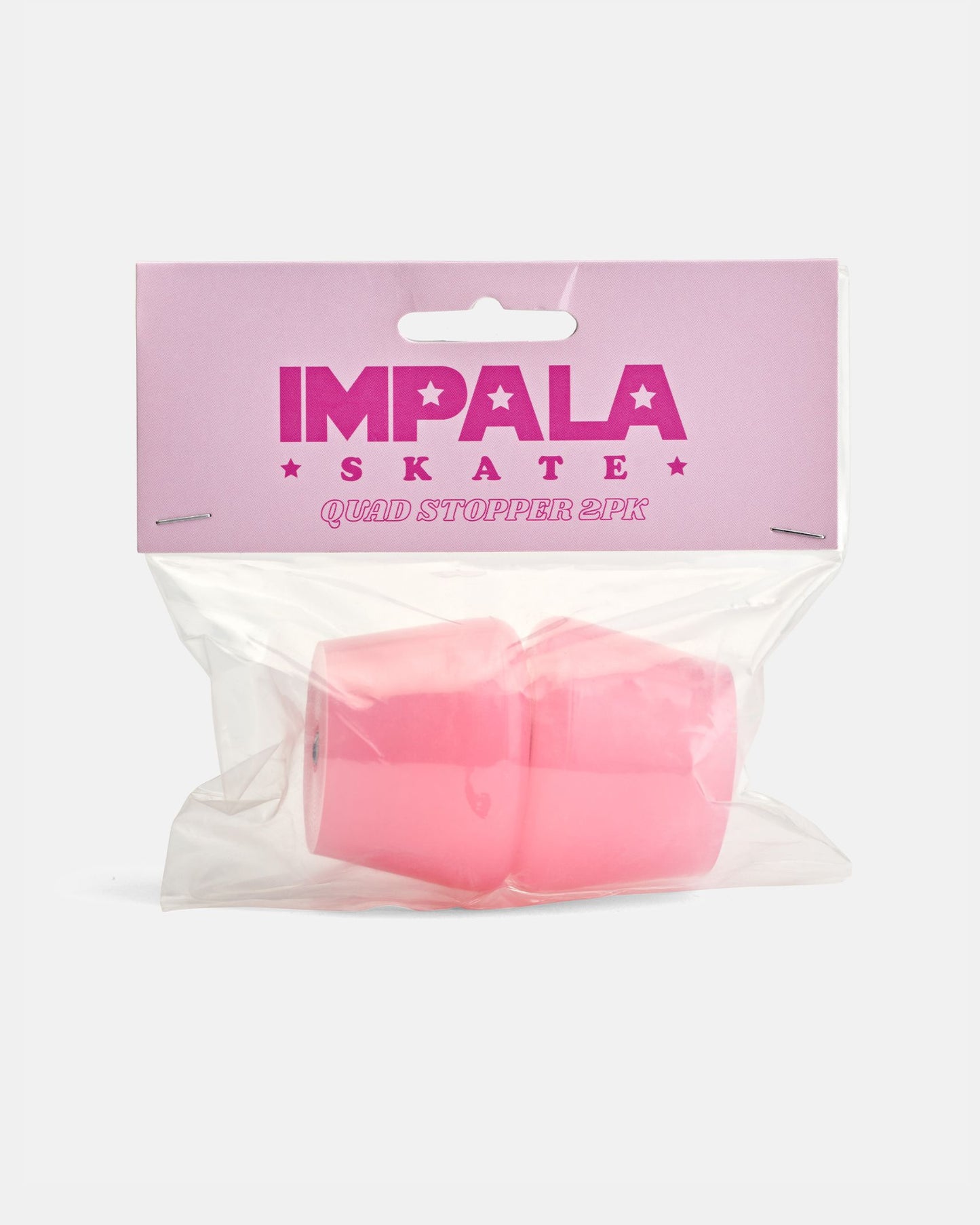2 pack Pink Impala Roller Skate Stoppers