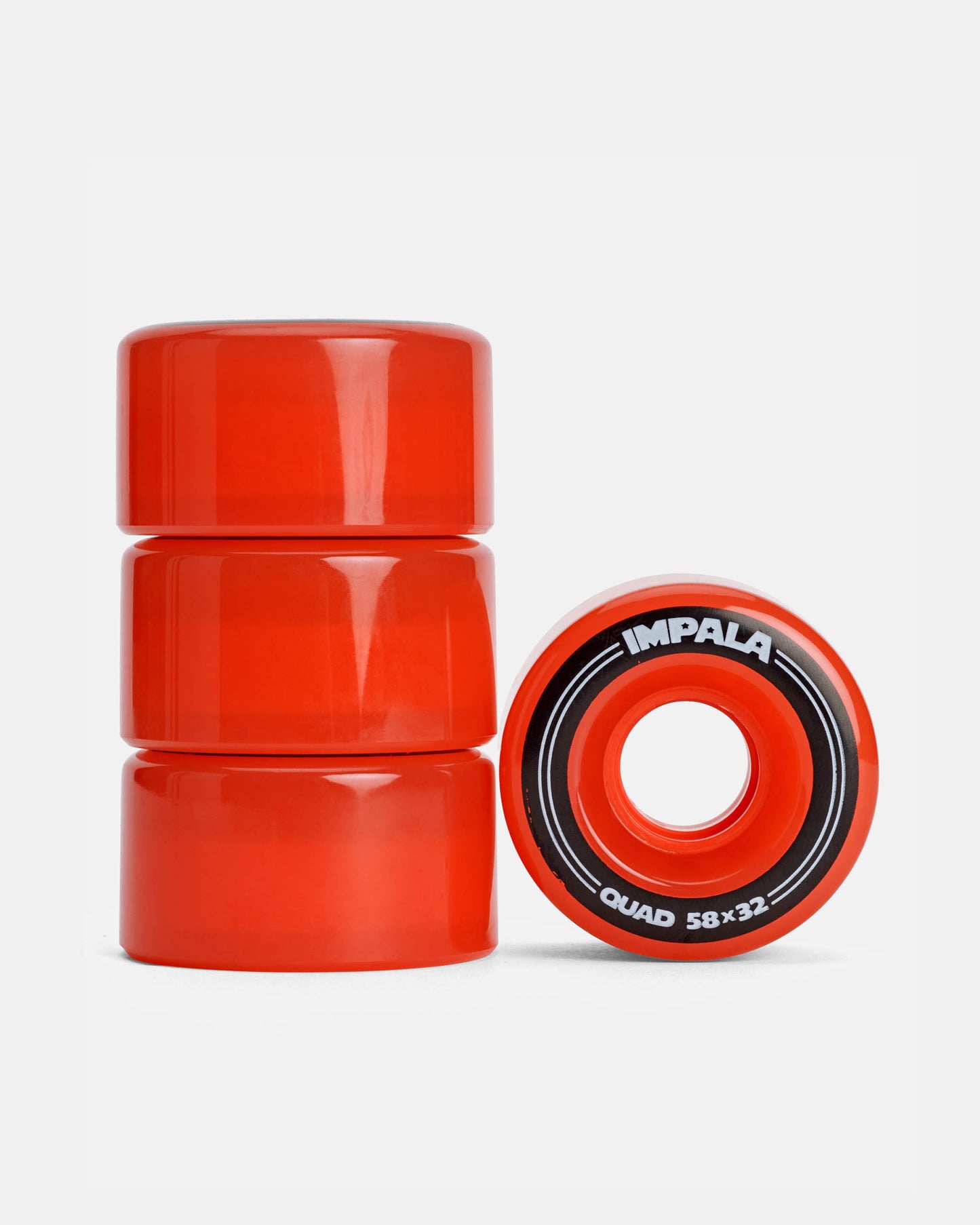 Red impala roller skate wheels 