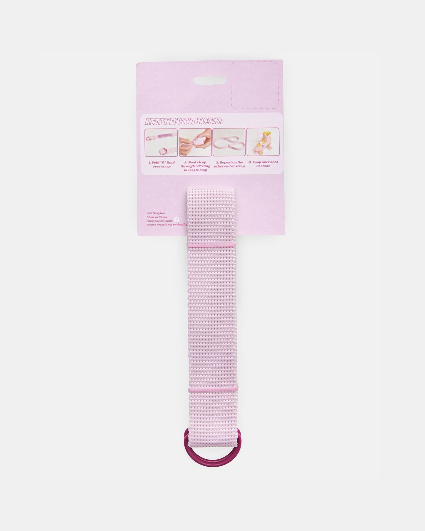 back of package Impala Skate Strap for quad skates