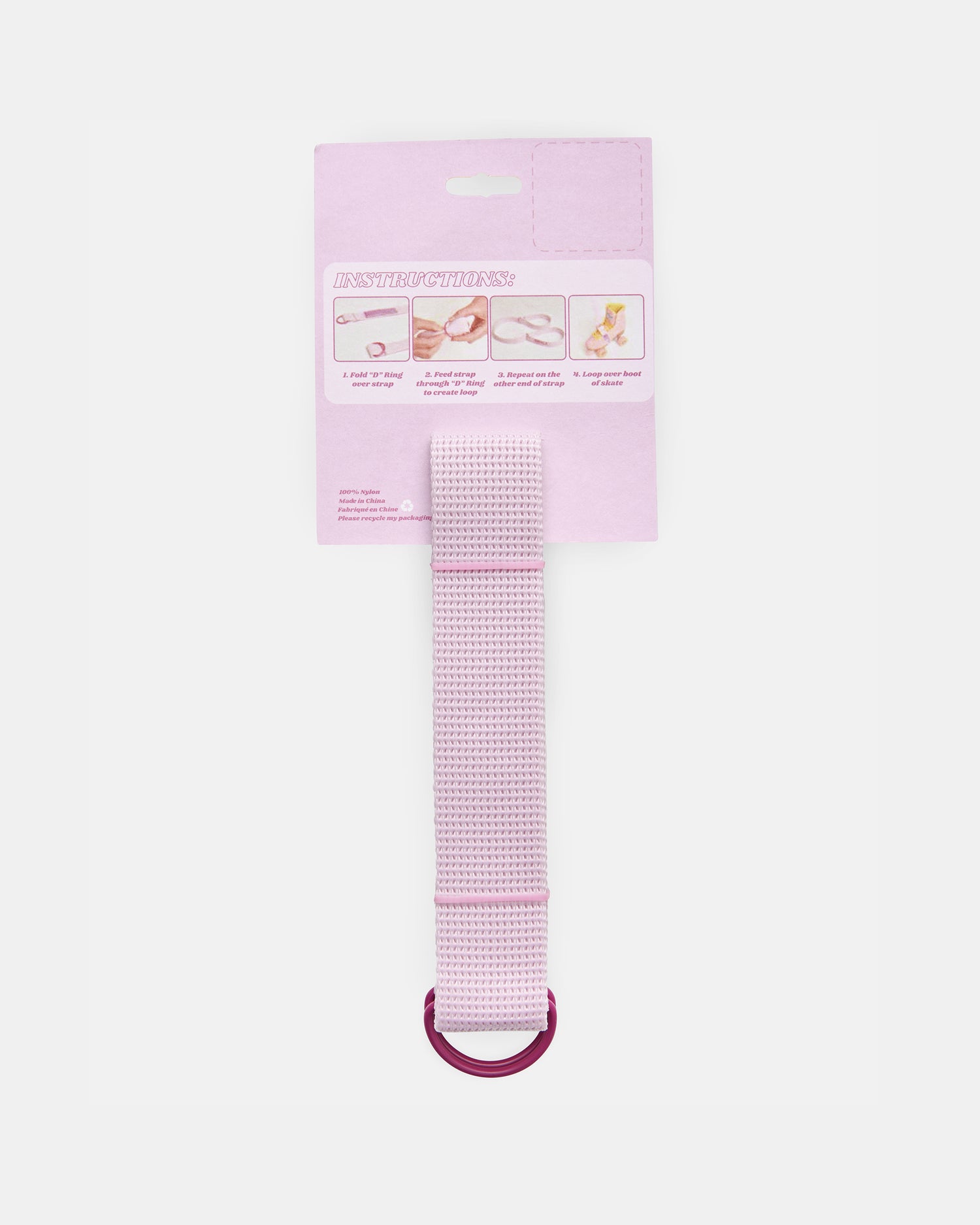 back of package Impala Skate Strap for quad skates