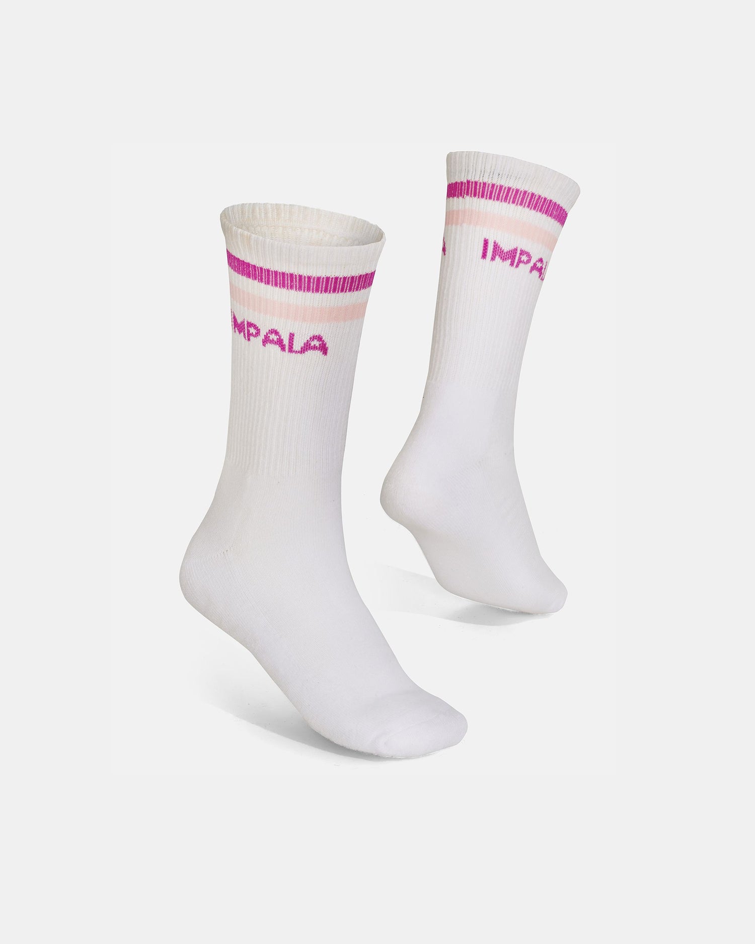 on feet Impala Stripe Sock 3pk - Pastel