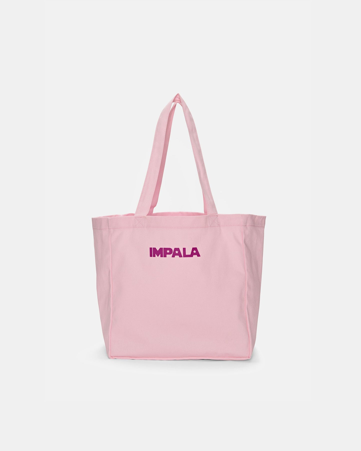 front of Impala Skate Pink Tote Bag