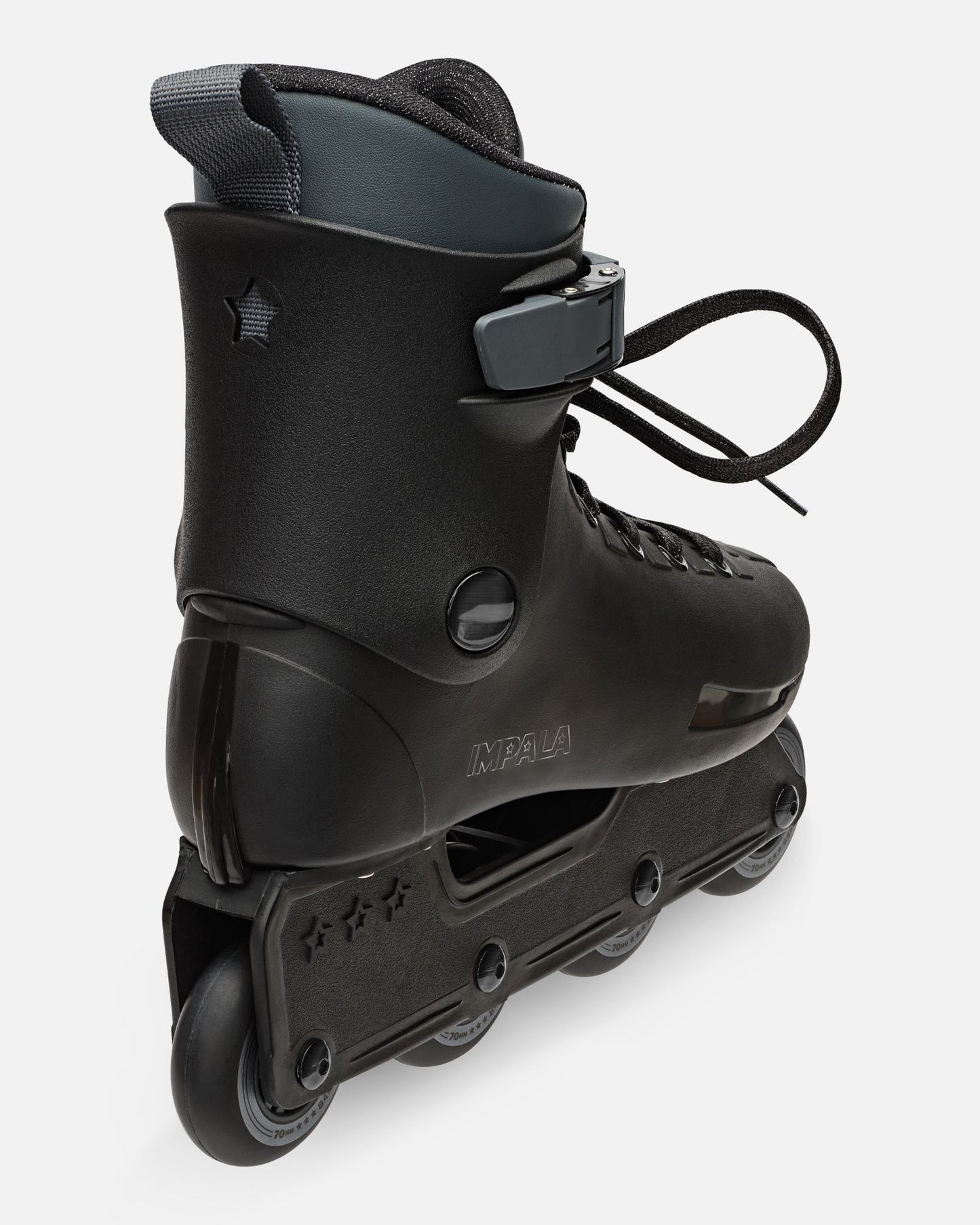 back angled Impala Lightspeed Inline Skate - Black