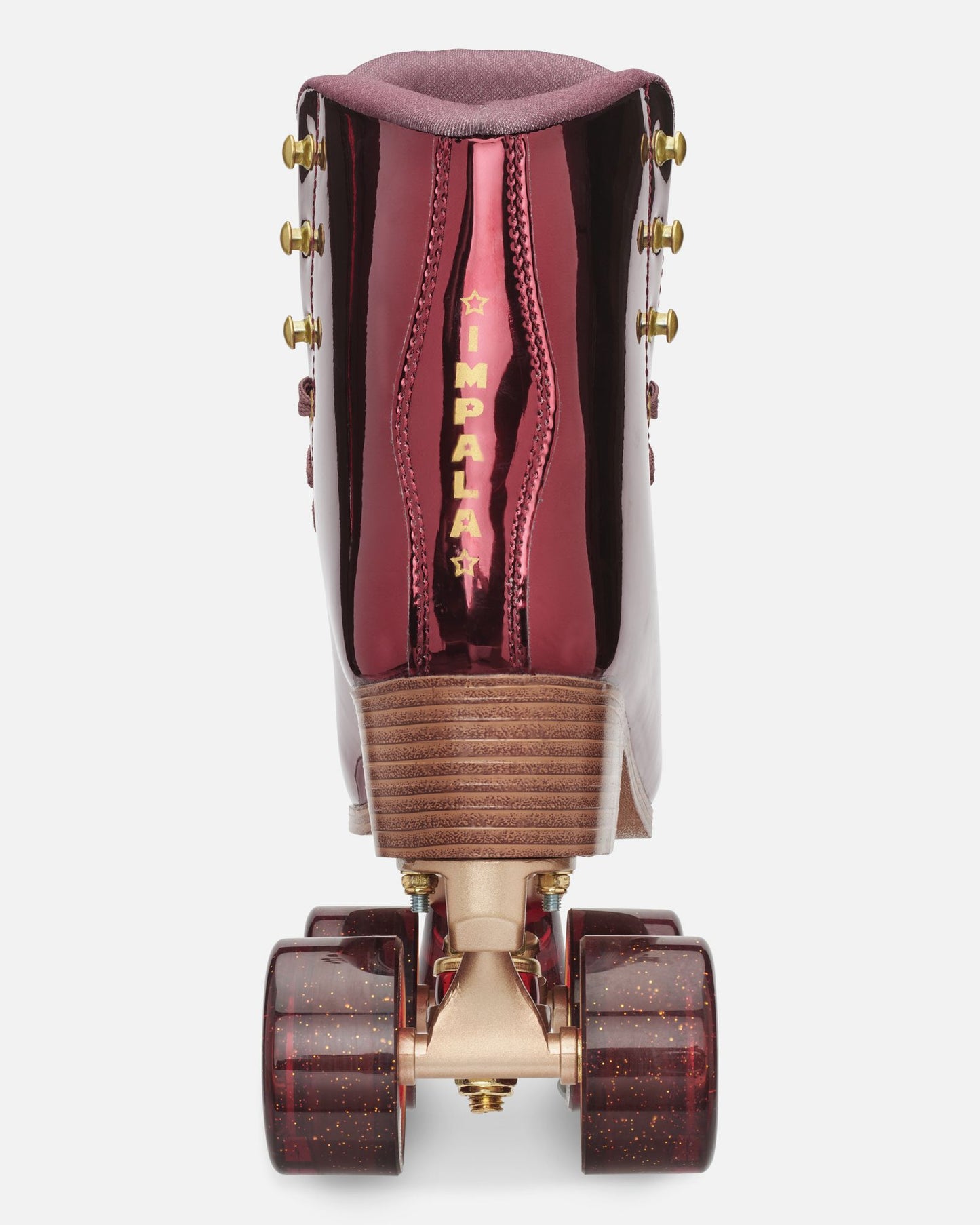 Back detailing of Impala Quad Skate - Plum