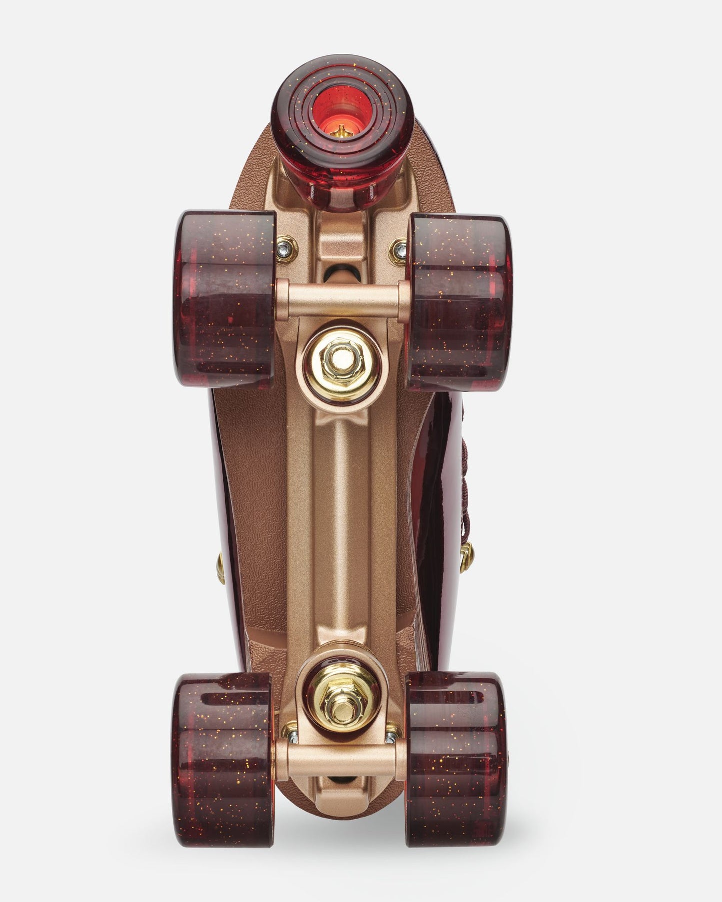 Bottom view of Impala Quad Skate - Plum