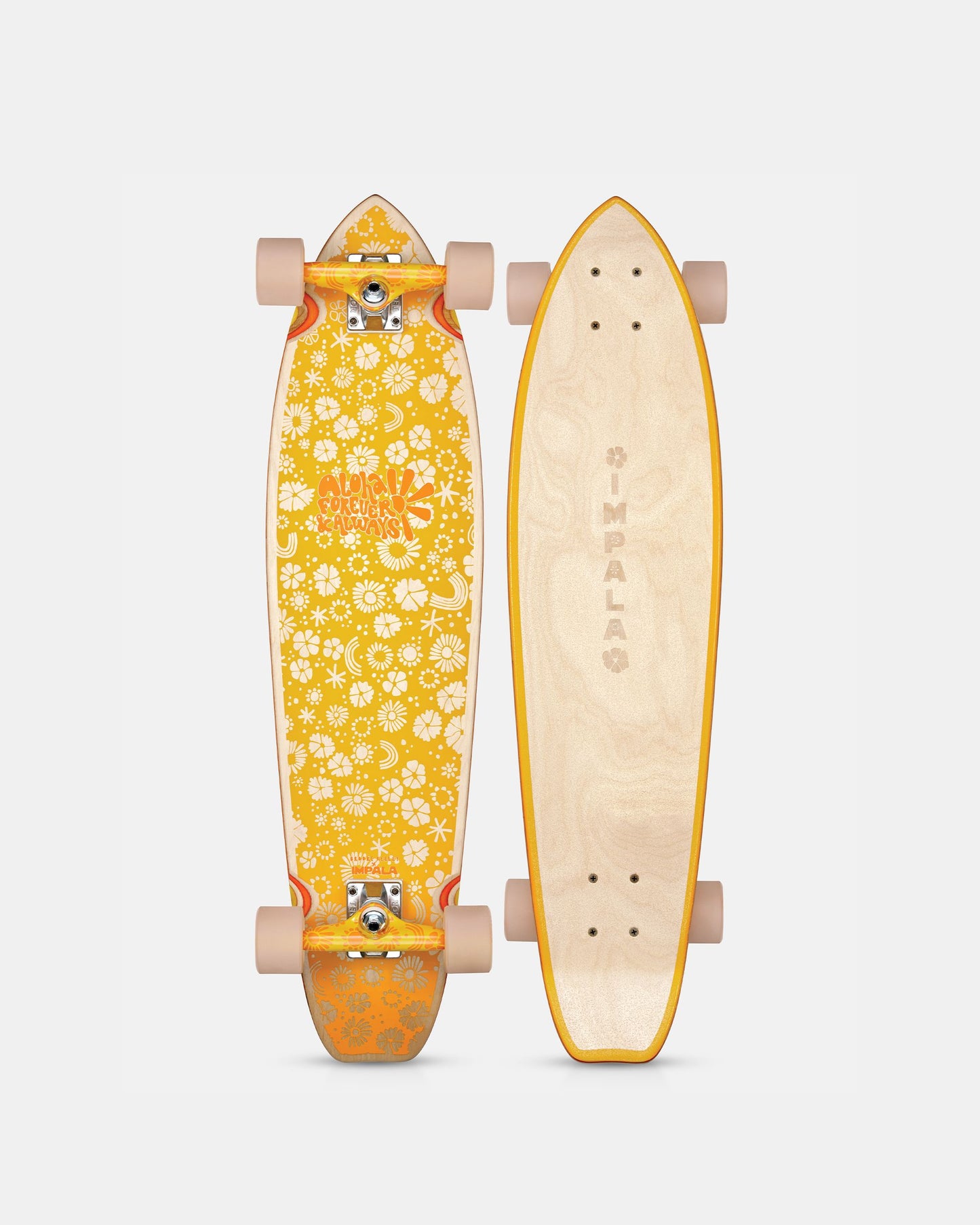 Top and bottom of Impala Zeina Longboard - Brooke Kelley