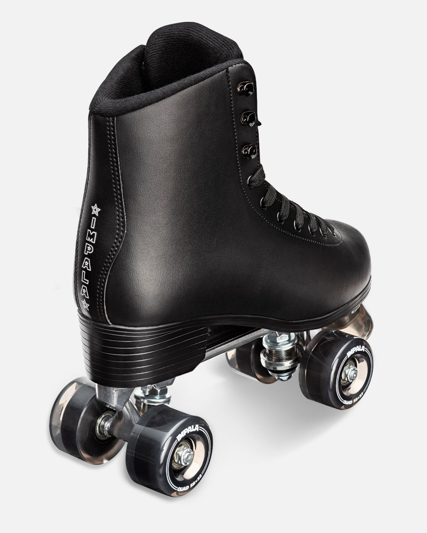 Back angled of Impala Quad Skate - Black