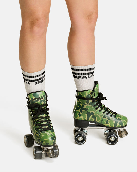 On body Impala Stripe Sock 3pk - Camo. 
