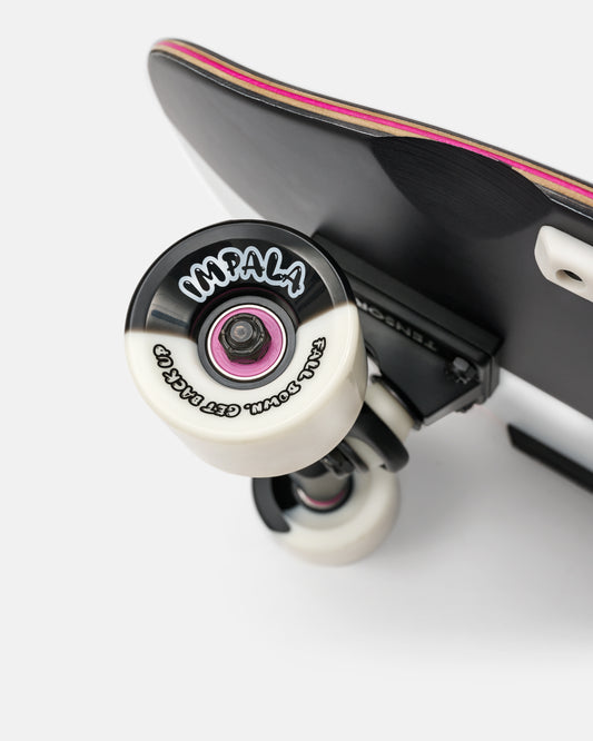 Detail wheel view of the Impala Latis Cruiserboard - Bailey Bonez. 