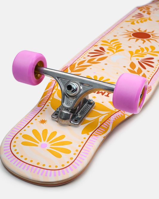Close up shot of the Impala Muse Dancing Longboard - Soleil.