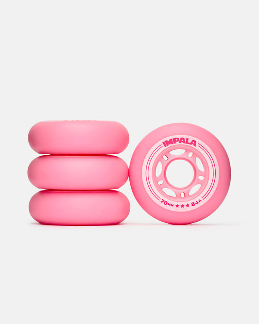 Impala Inline Wheel 4pk - Bubblegum Pink