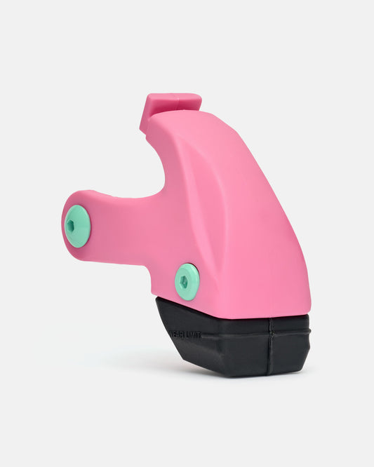 Angled front view of Impala Inline Brake - Sherbet Swirl. 