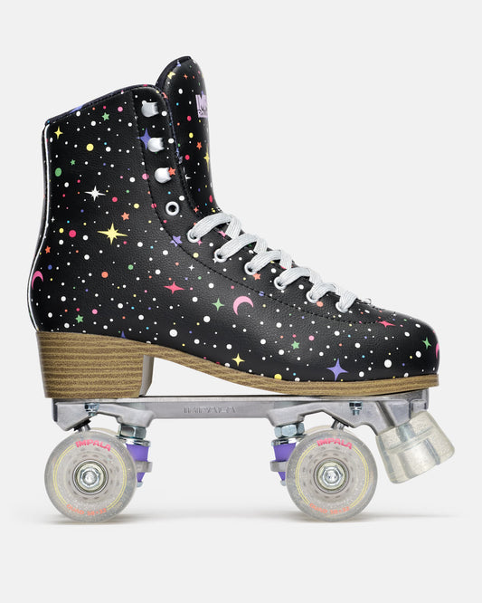 Profile view of Impala Quad Skate - Twinkle. 