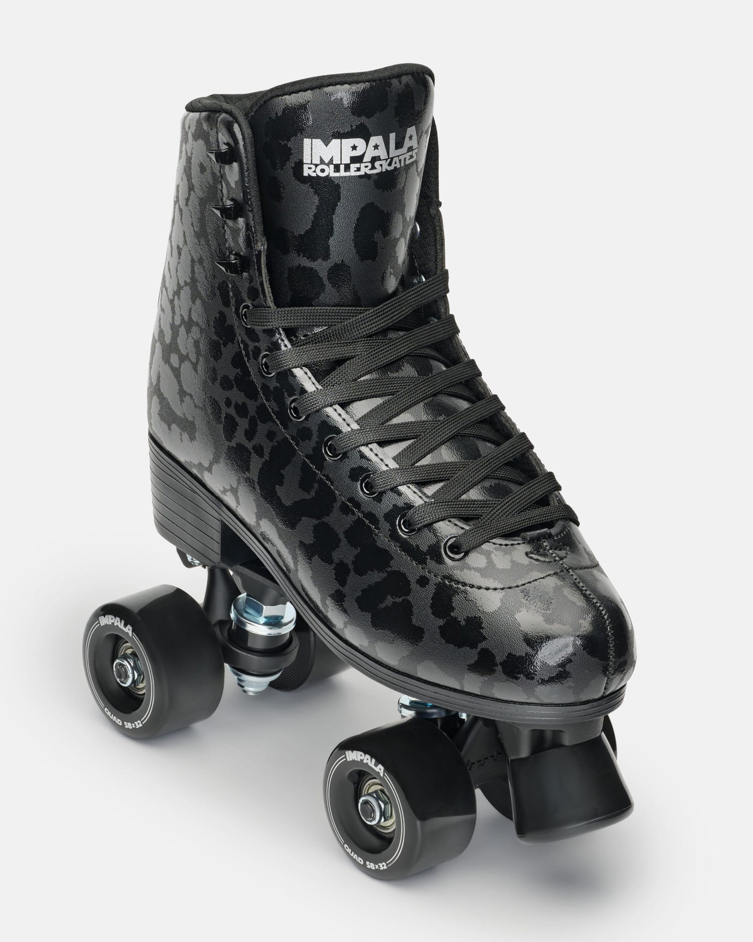 Impala Quad Skate - Black Leopard