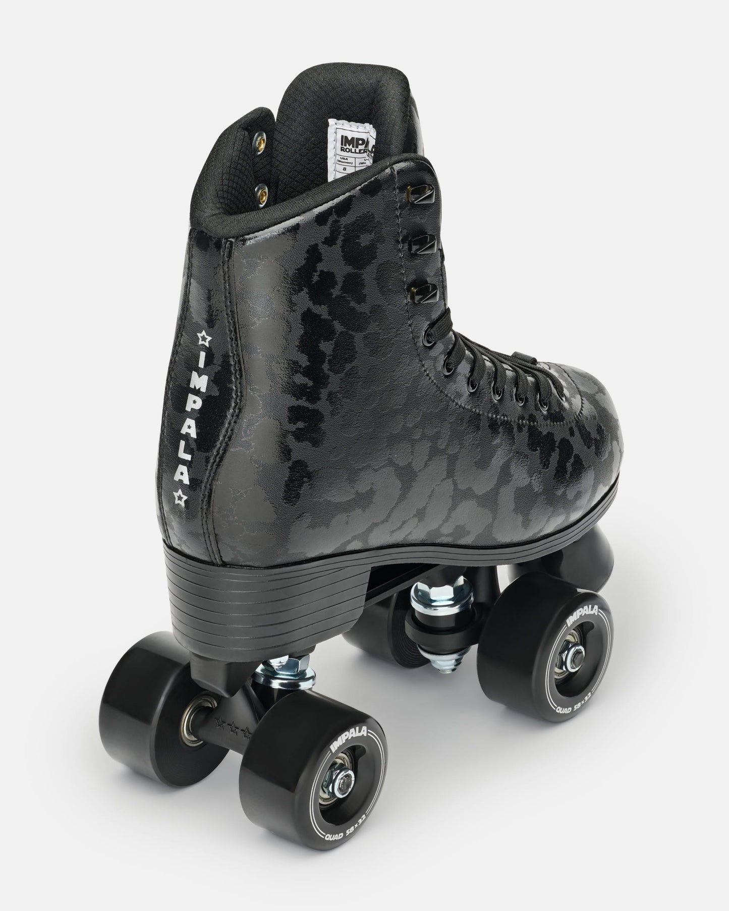 Impala Quad Skate - Black Leopard