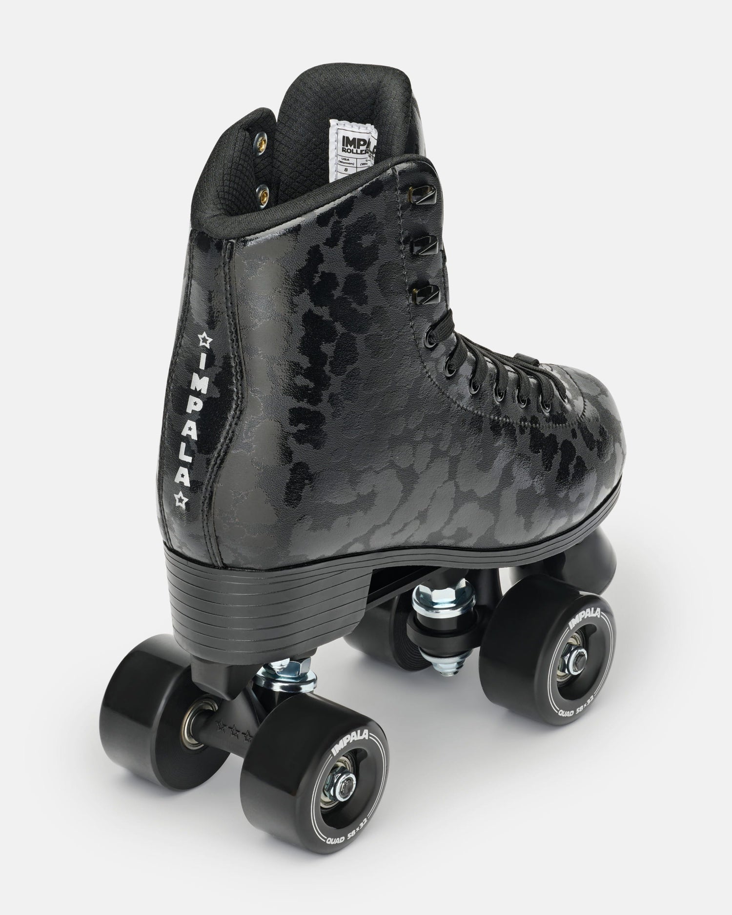 Impala Quad Skate - Black Leopard