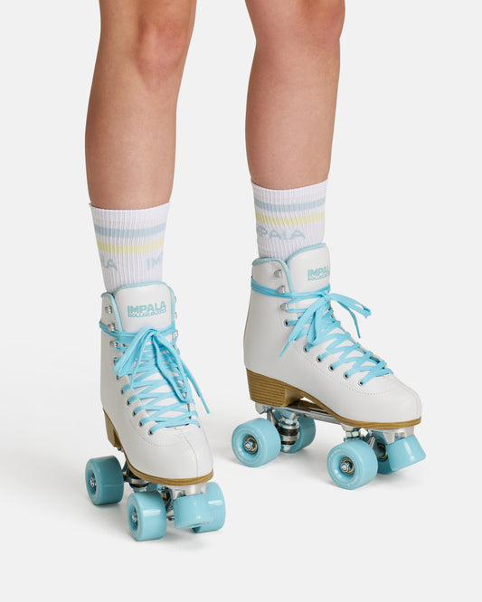 On body of Impala Quad Skate - White Ice. 