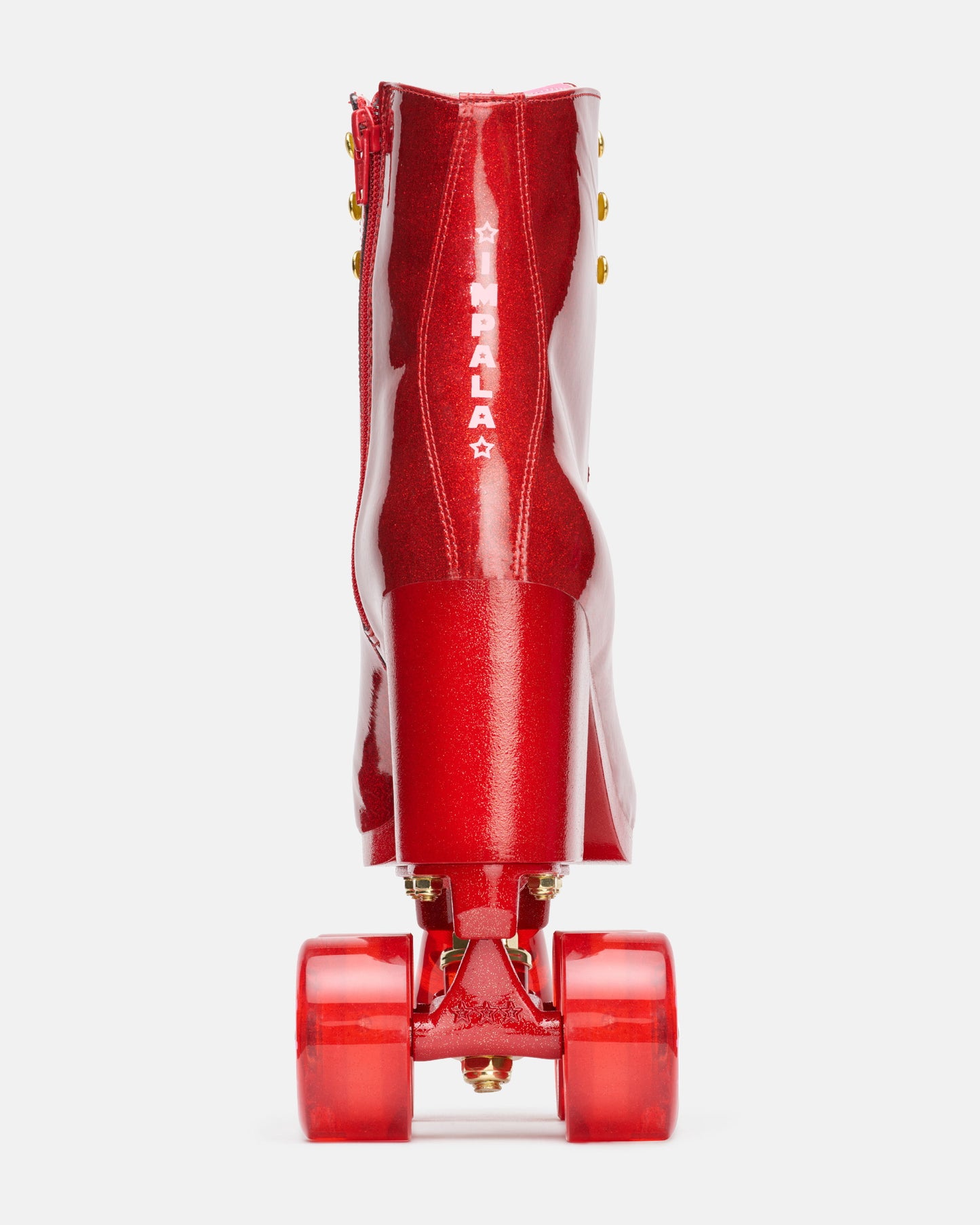 Impala Marawa High Heel Skate - Marawa Red Glitter