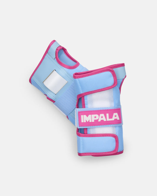 Close up shot of the Impala Protective Set - Blue Raspberry.