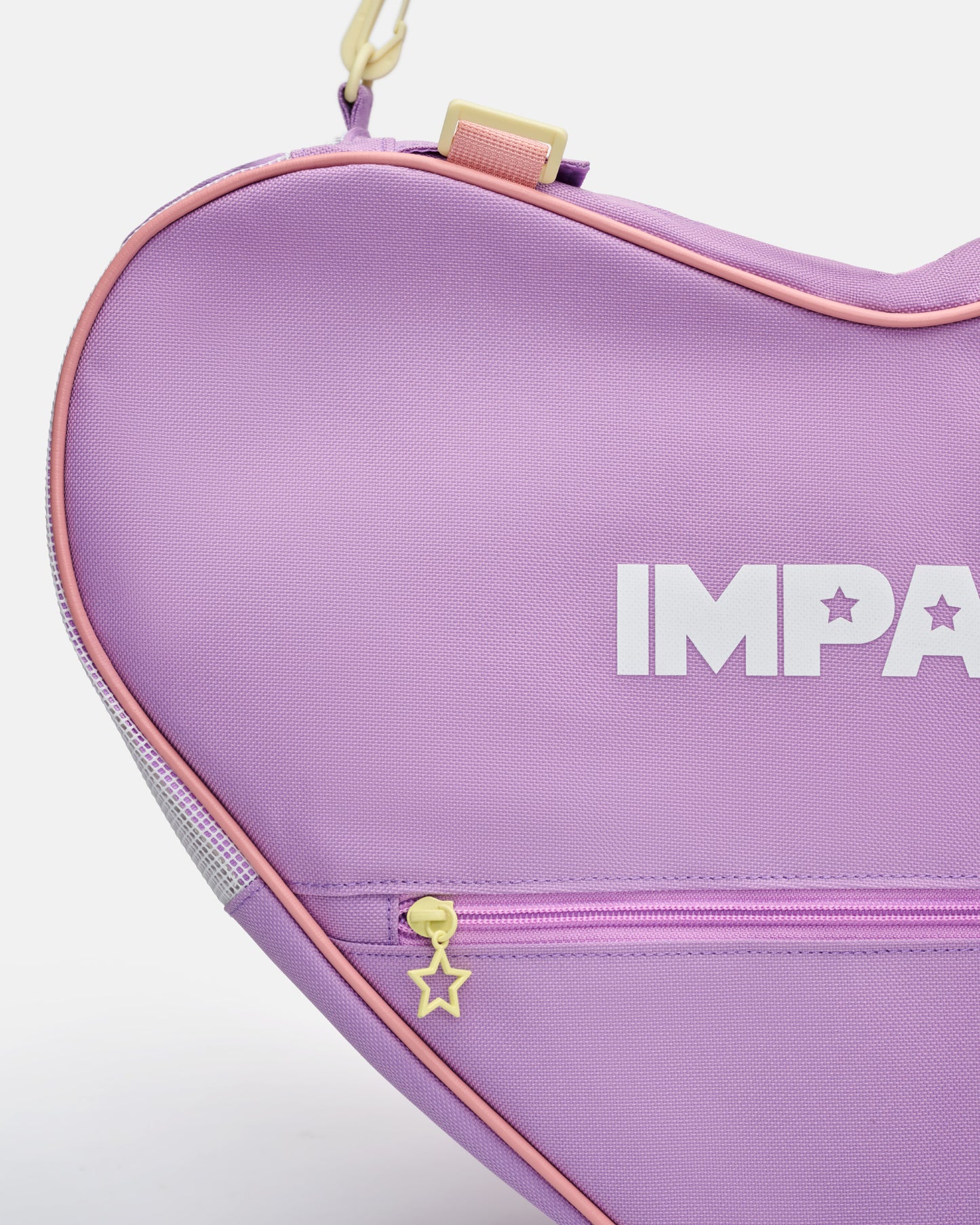 Close up shot of the Impala Skate Bag - Lavender.