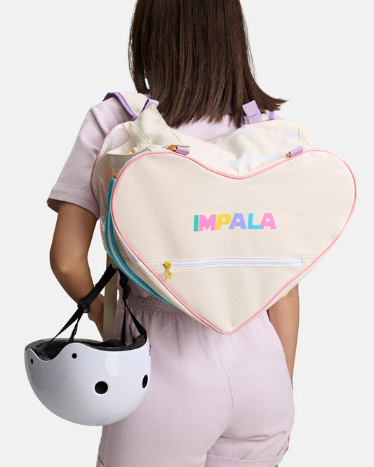 On body view of the Impala Skate Bag - Sprinkle. 