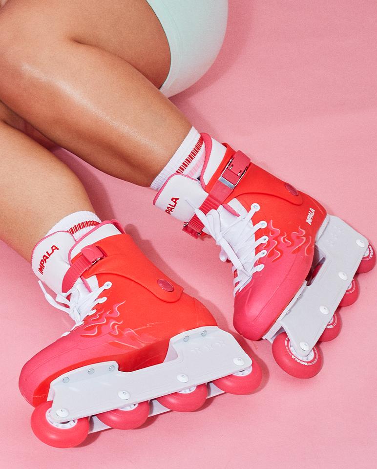 Impala Lightspeed Inline Skate Flames