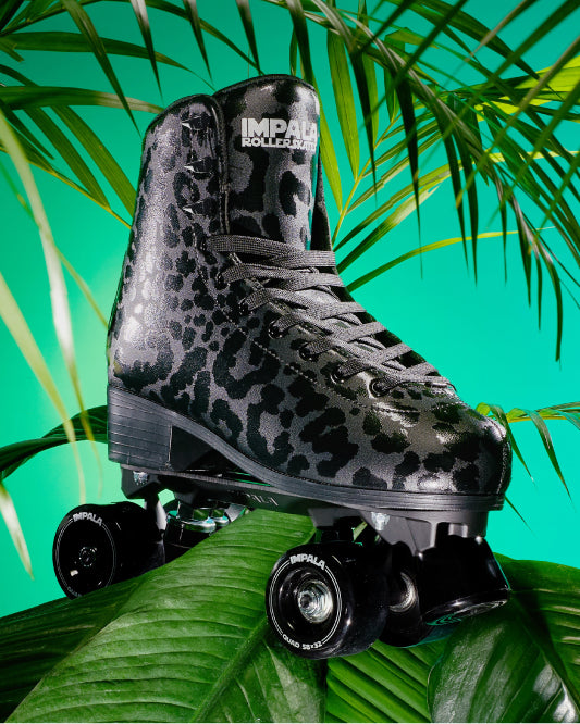 Impala Quad Skate - Black Leopard