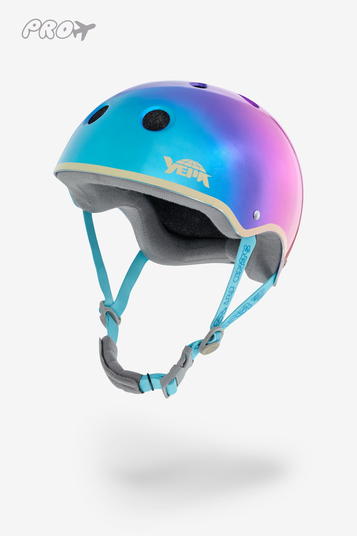 YEPA T-SHELL PRO HELMET - LIZZIE METALLIC LAKE SUNSET