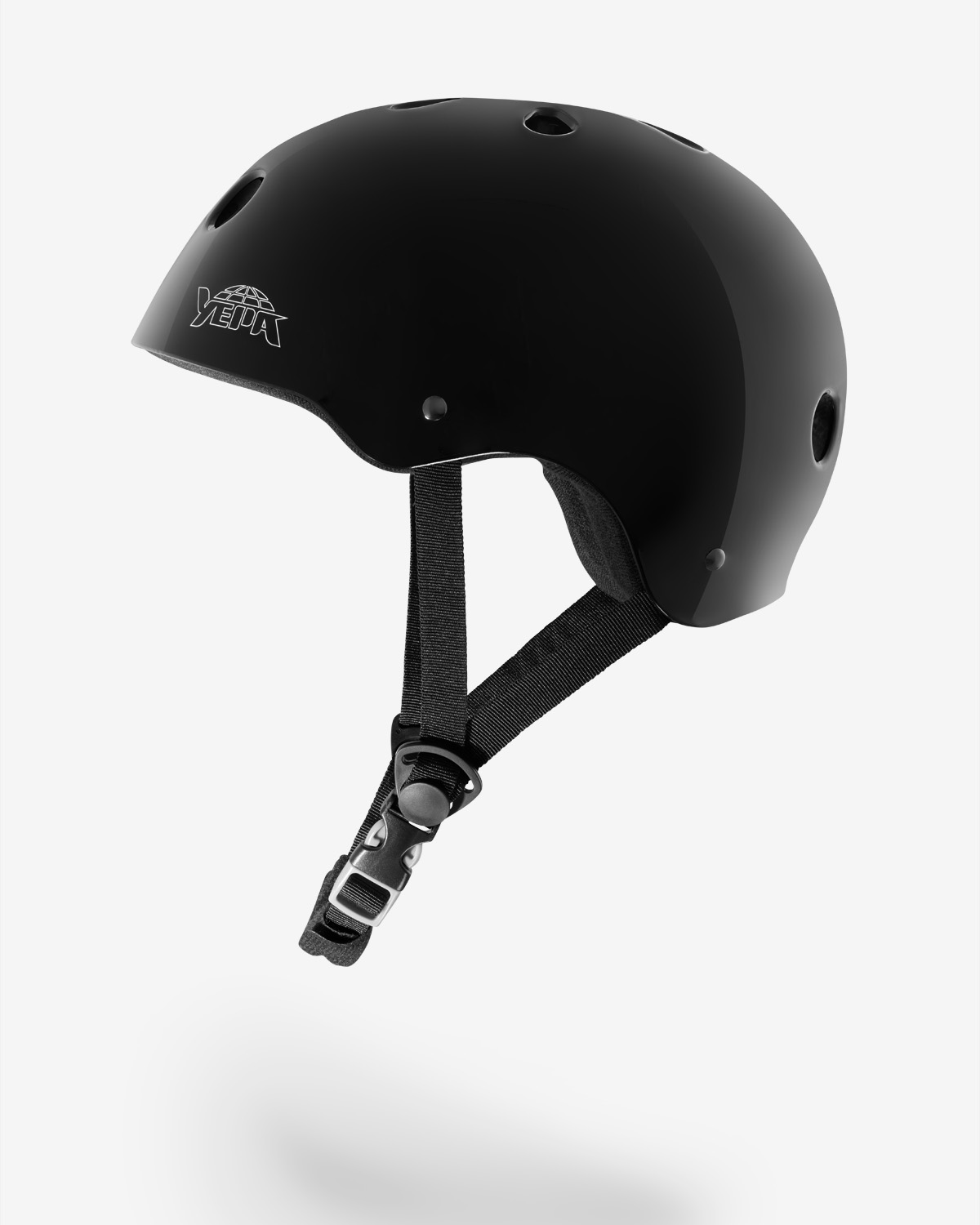 YEPA T-SHELL HELMET - GLOSS BLACK