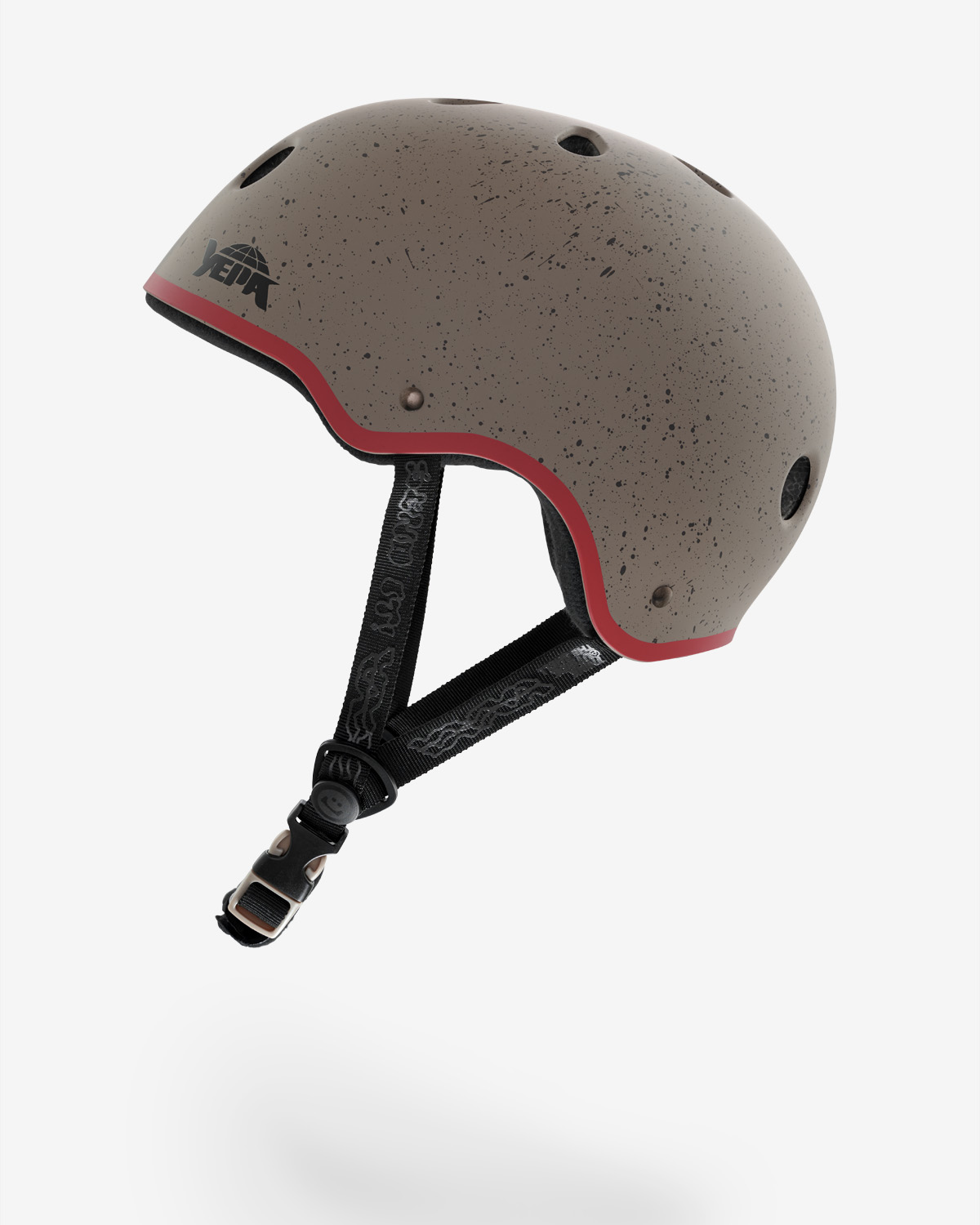 YEPA T-SHELL PLUS HELMET - STONE SPECKLED