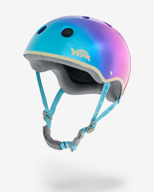 YEPA T-SHELL PRO HELMET - LIZZIE METALLIC LAKE SUNSET