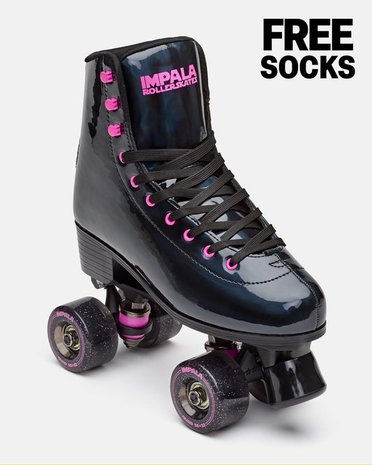 Impala Quad Skate - Black Holographic