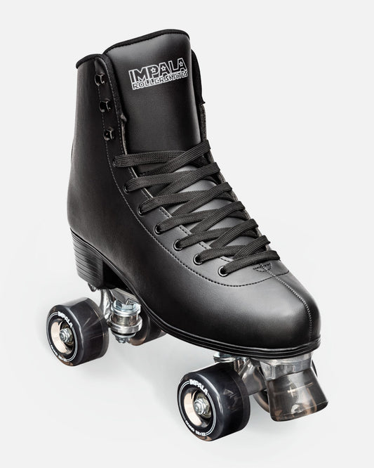 front angled of Impala Quad Skate - Black