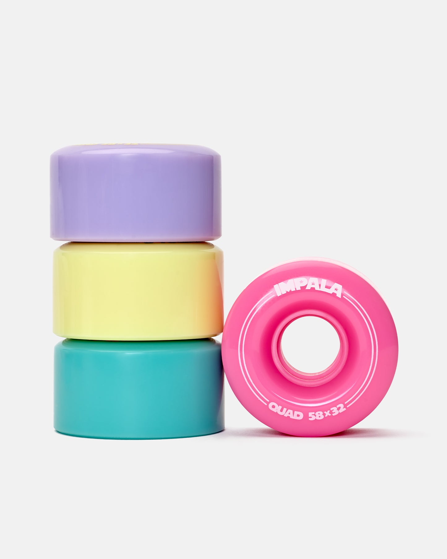 each color of the 4 Pack Wheels - Pastel Multi