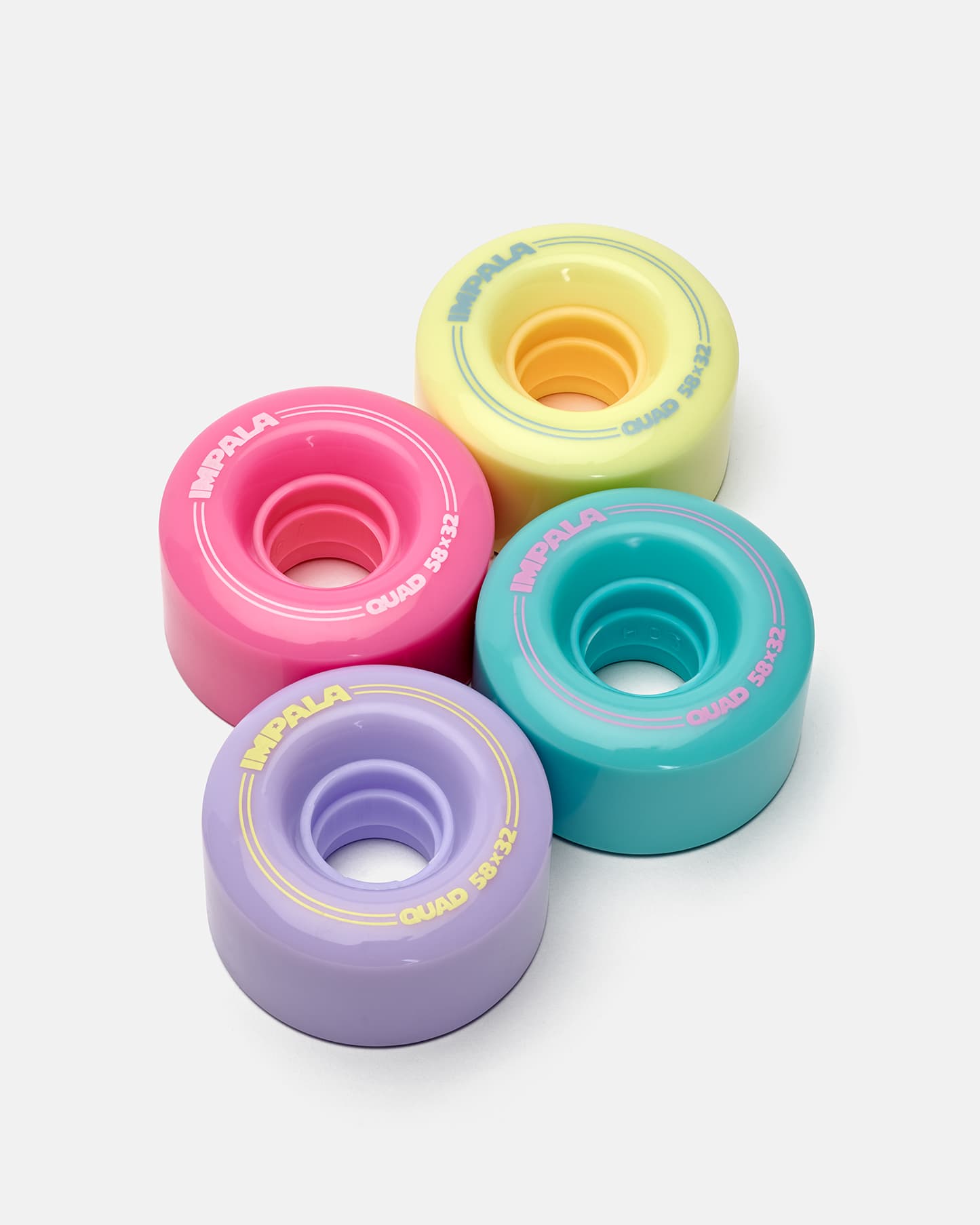 Custom Pastel Rims Impala Replacement Wheel 4pk - Pastel Multi β Impala Skate