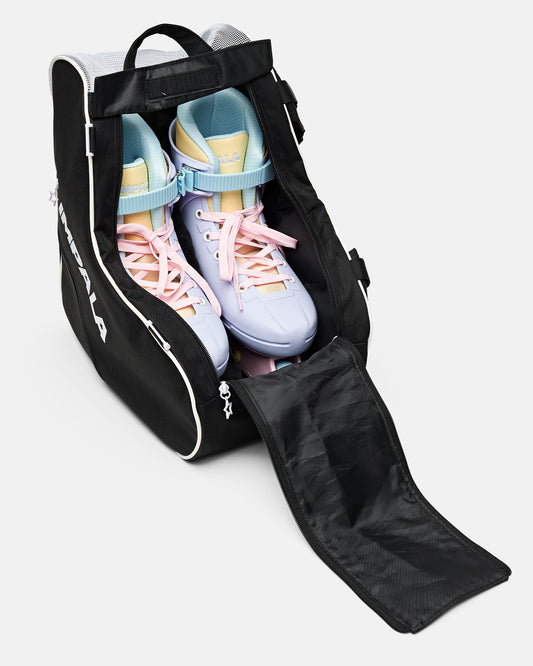 How to put skates into the Impala Skate Bag - Black. 