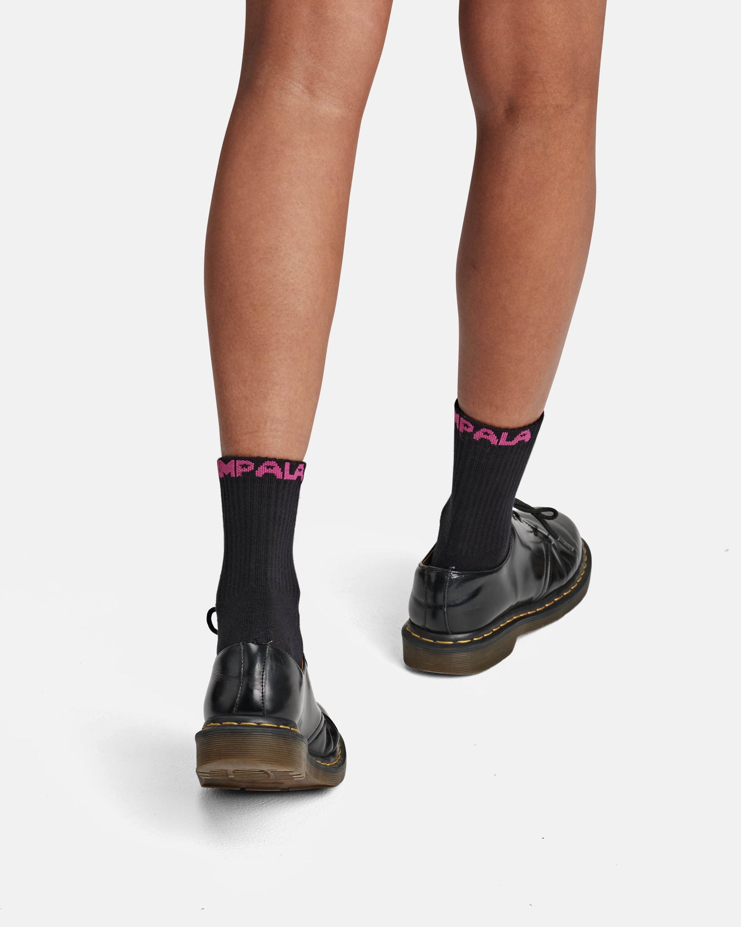 on feet pink logo Impala Everyday Sock