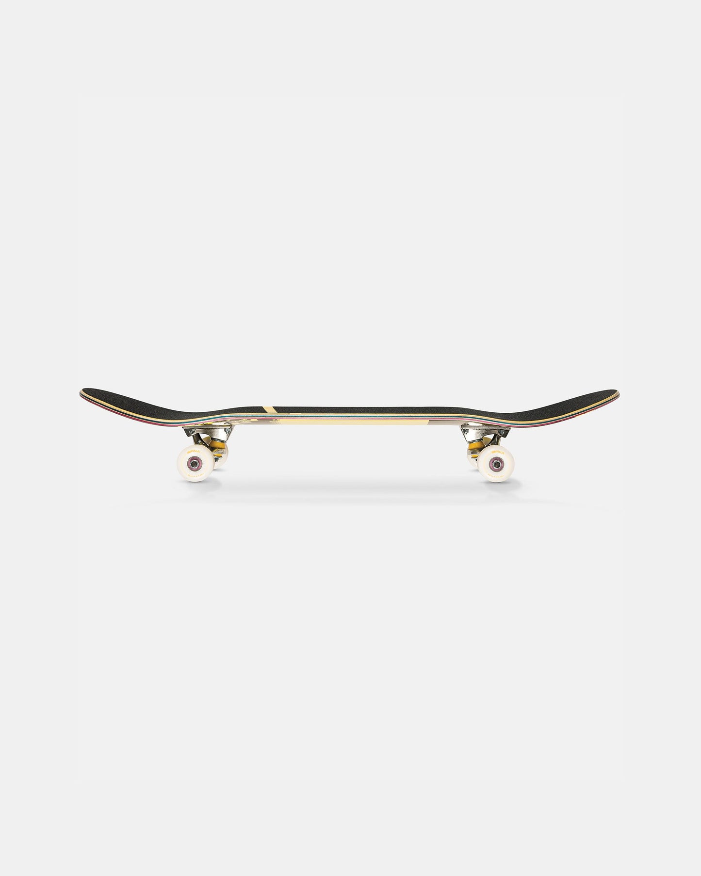 Side profile of Impala Blossom Skateboard - Wattle