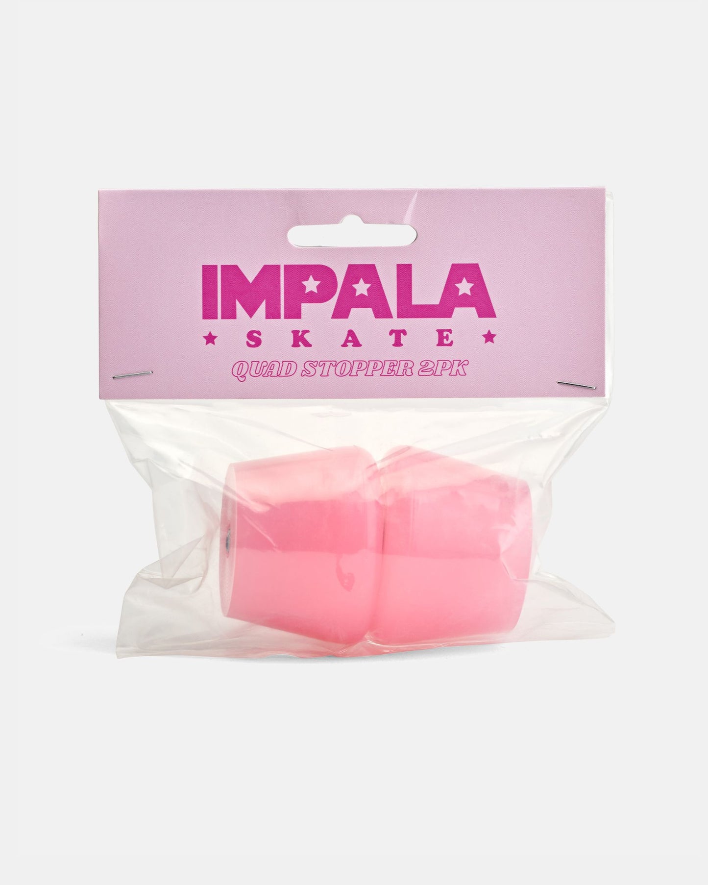 2 pack Pink Impala Roller Skate Stoppers 