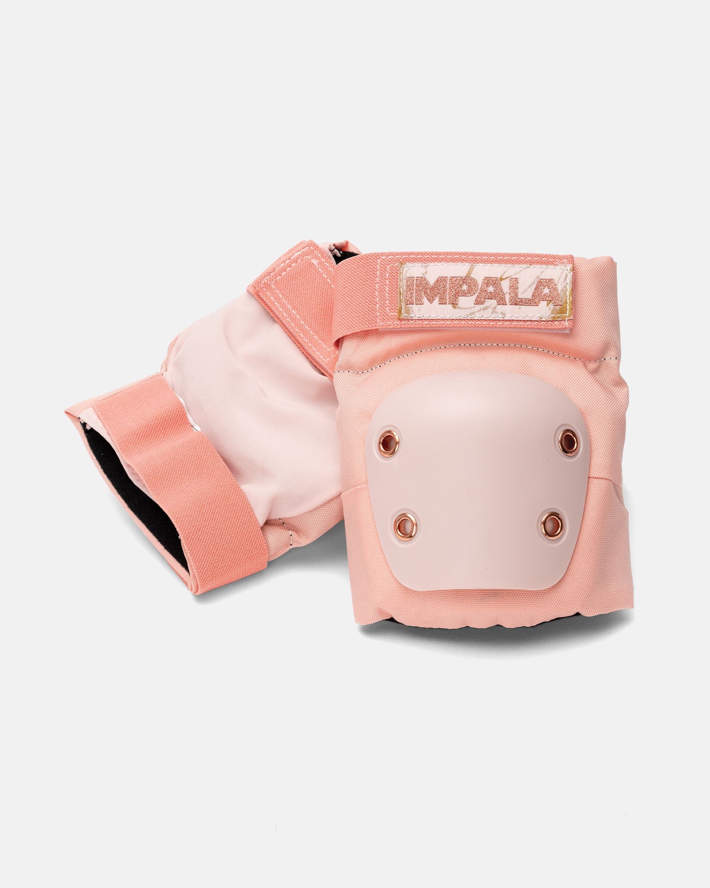 Elbow pads in the Impala Protective Set - Marawa Rose Gold