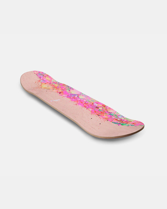 Front angle of Pip and Pop Deck - Baby Mushroom