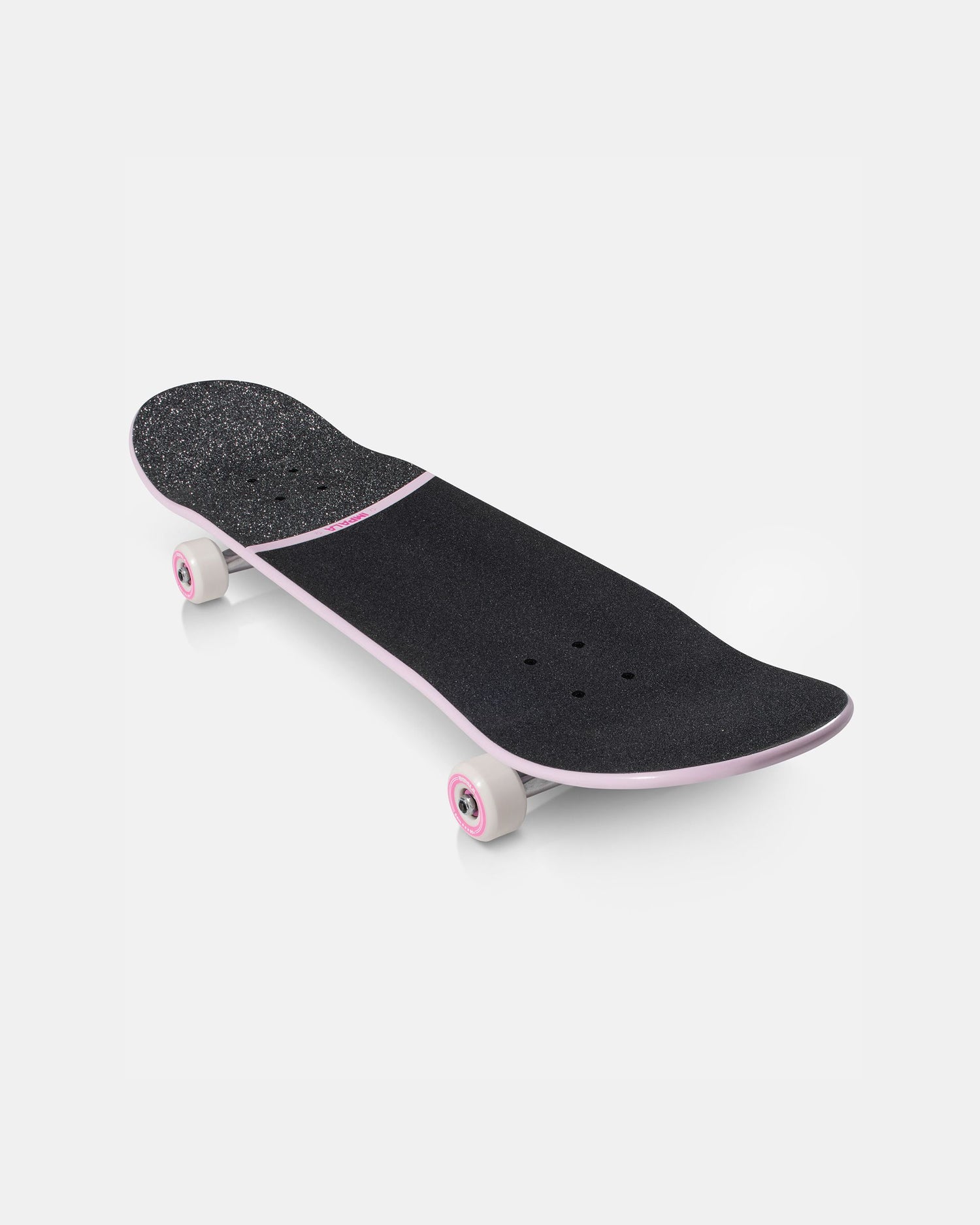 Front angled of Impala Cosmos Skateboard - Pink